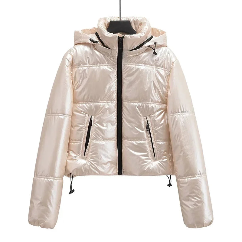 Women's Vintage Hooded Cotton Parka