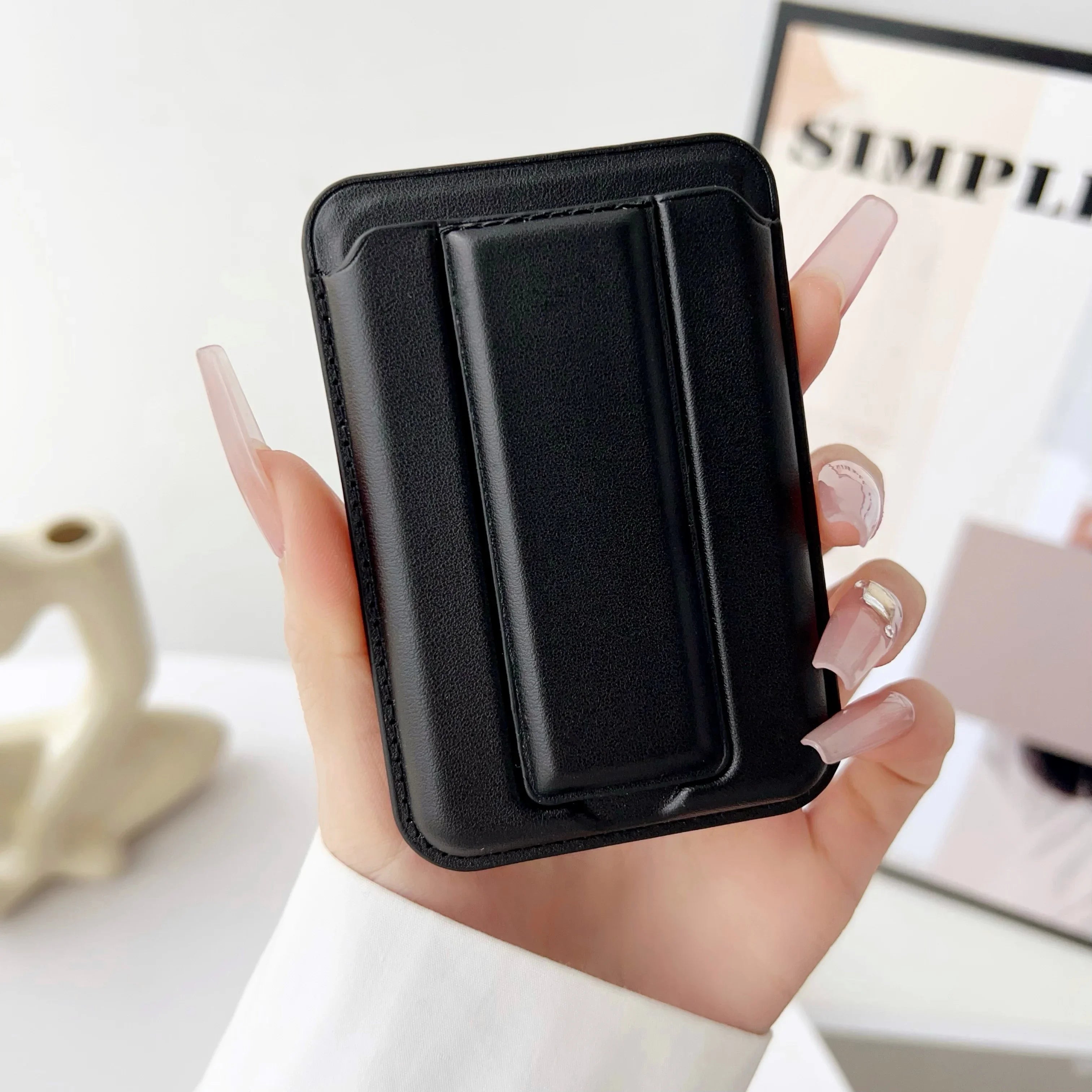 MagSafe Leather Wallet Case