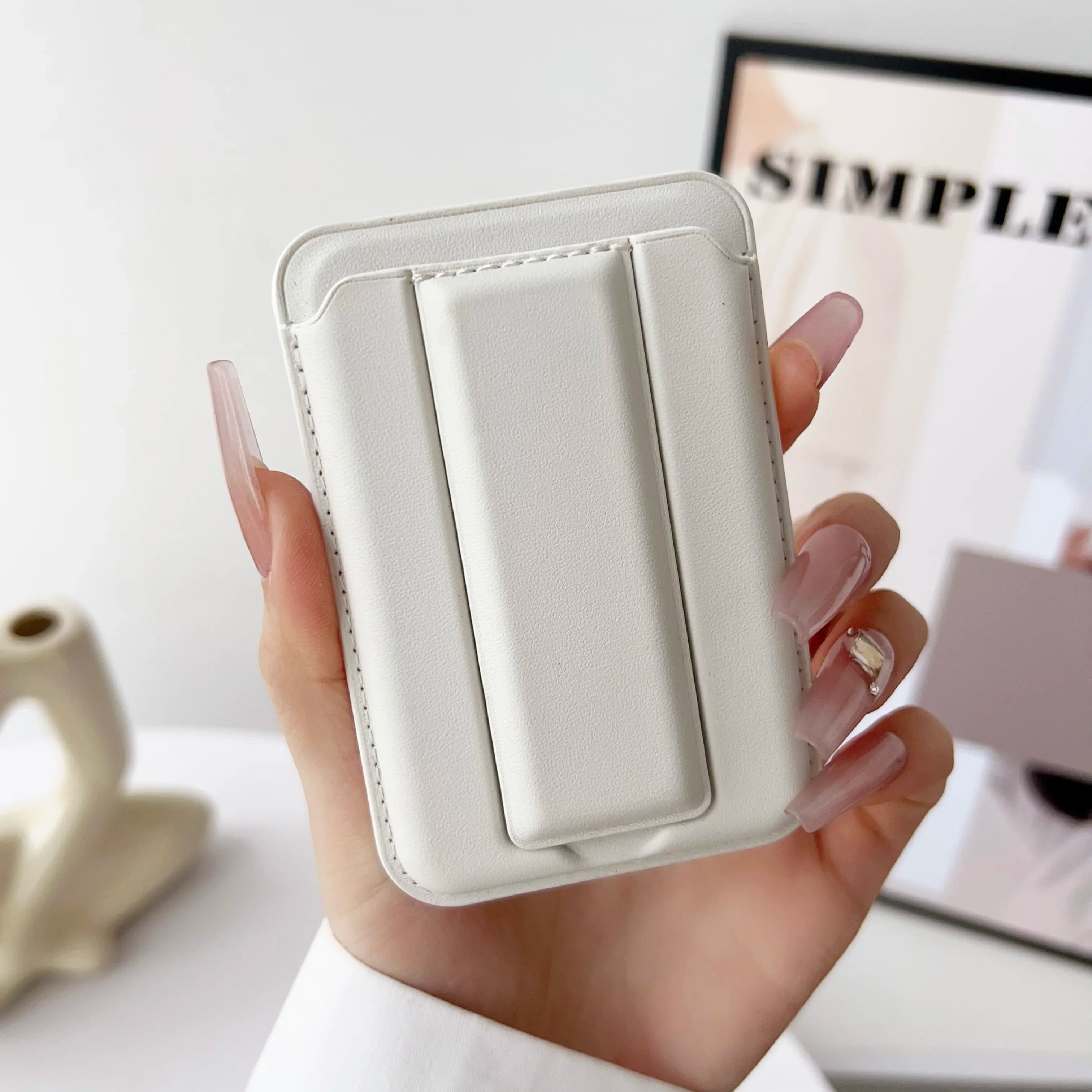 MagSafe Leather Wallet Case