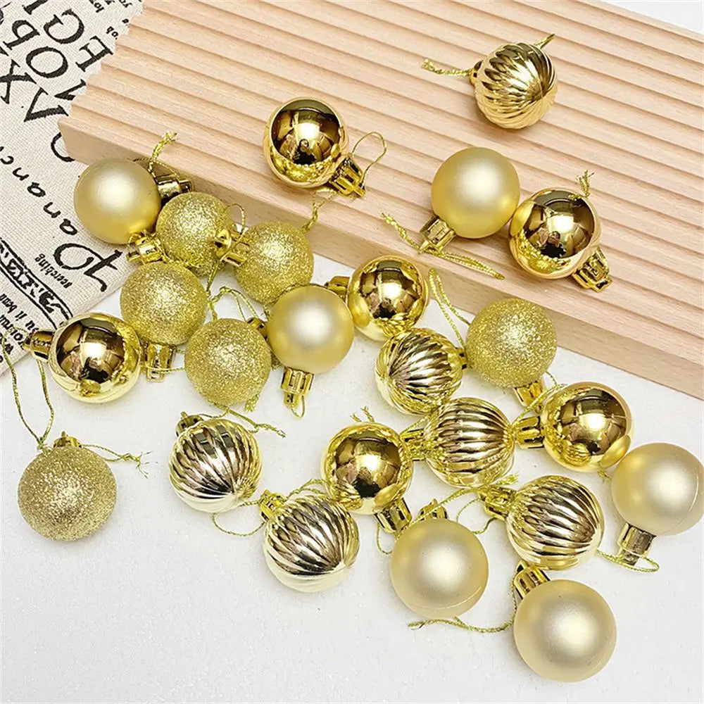 24pcs Christmas Ball Ornaments