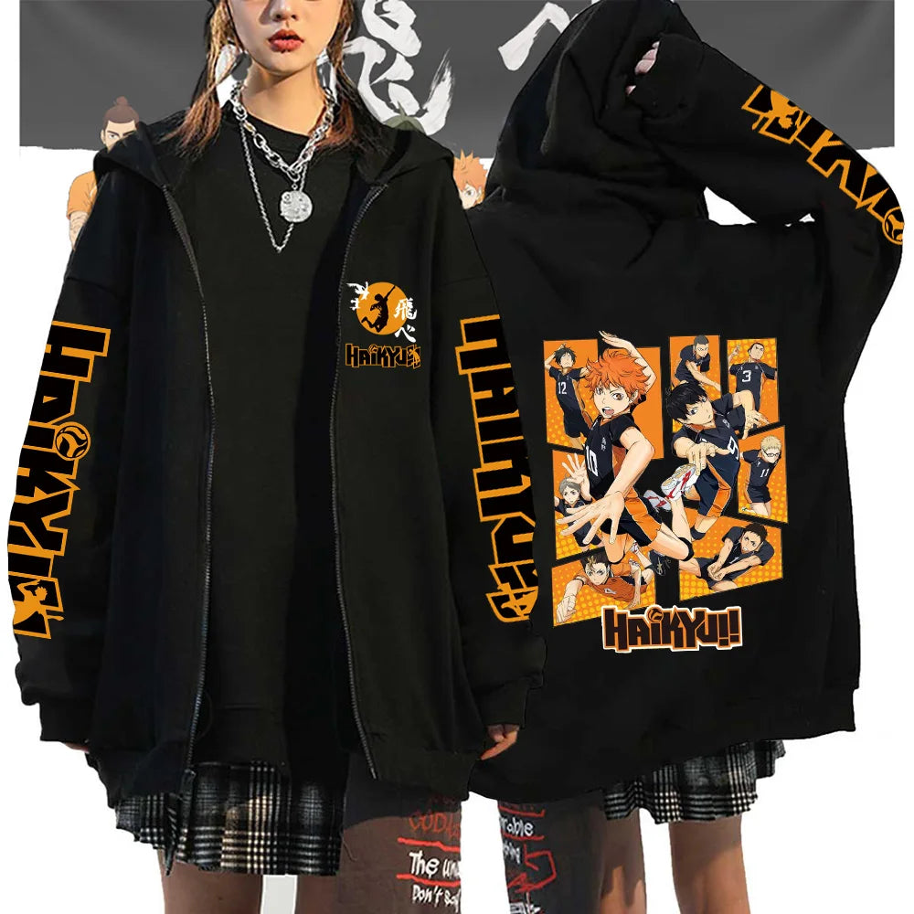 Haikyuu Karasuno Anime Hoodie