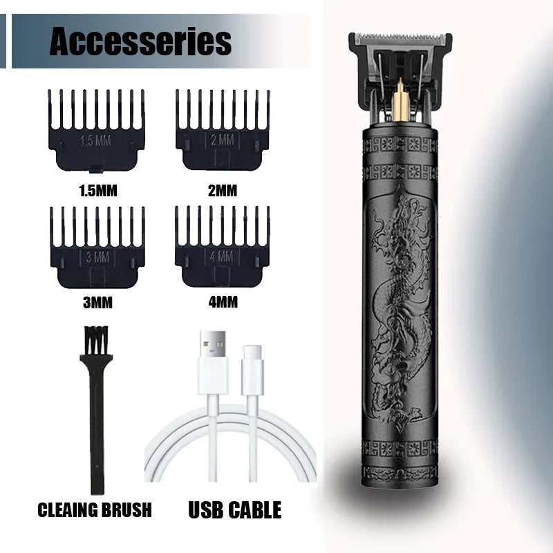 T9 Professional Hair Clipper/Accessories for Men | USB-C Fast Charging | Beard/Body/Hair Trimmer | Precision Electric Shaver