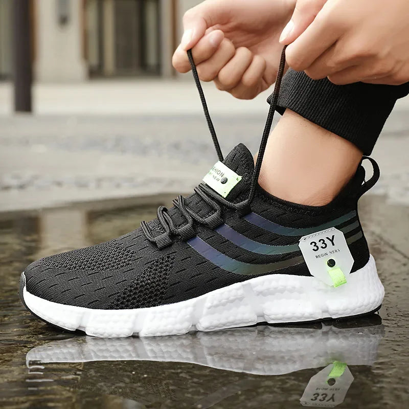 Men Shoes Breathable Classic Running Sneakers for Man Outdoo
