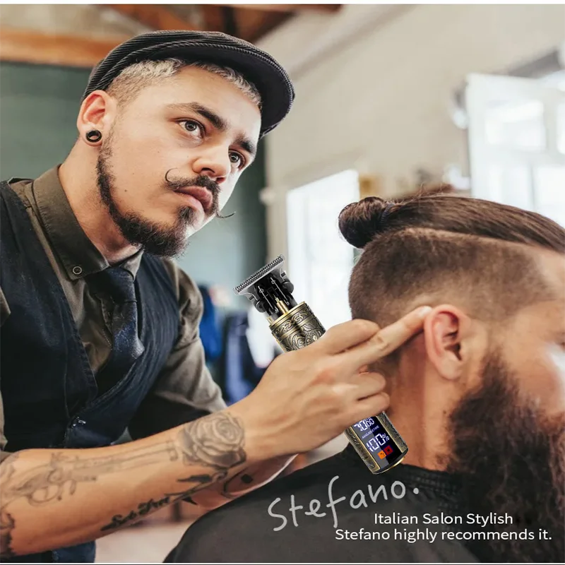 T9 Professional Hair Clipper/Accessories for Men | USB-C Fast Charging | Beard/Body/Hair Trimmer | Precision Electric Shaver