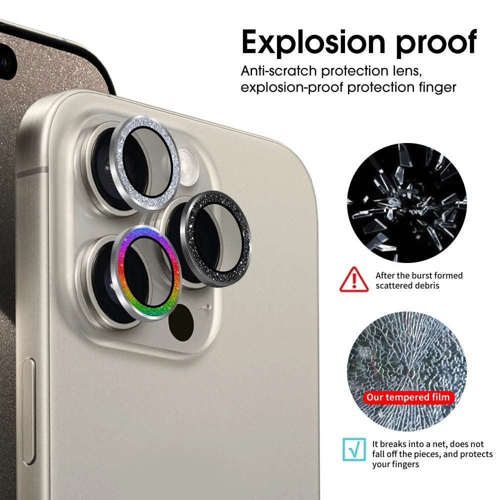 Diamond Camera Protector for iPhone