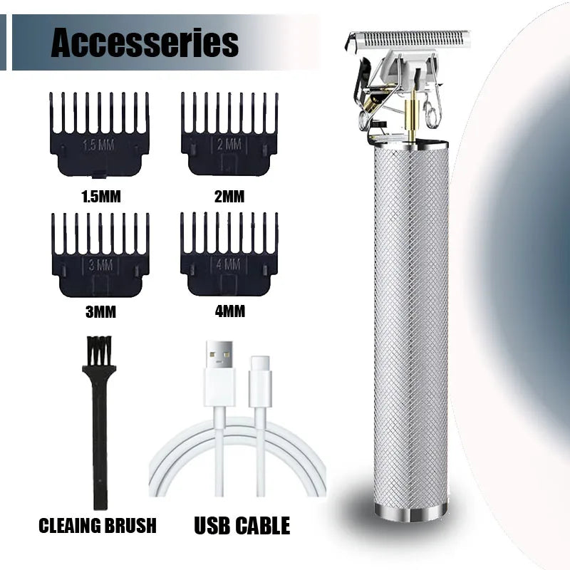 T9 Professional Hair Clipper/Accessories for Men | USB-C Fast Charging | Beard/Body/Hair Trimmer | Precision Electric Shaver