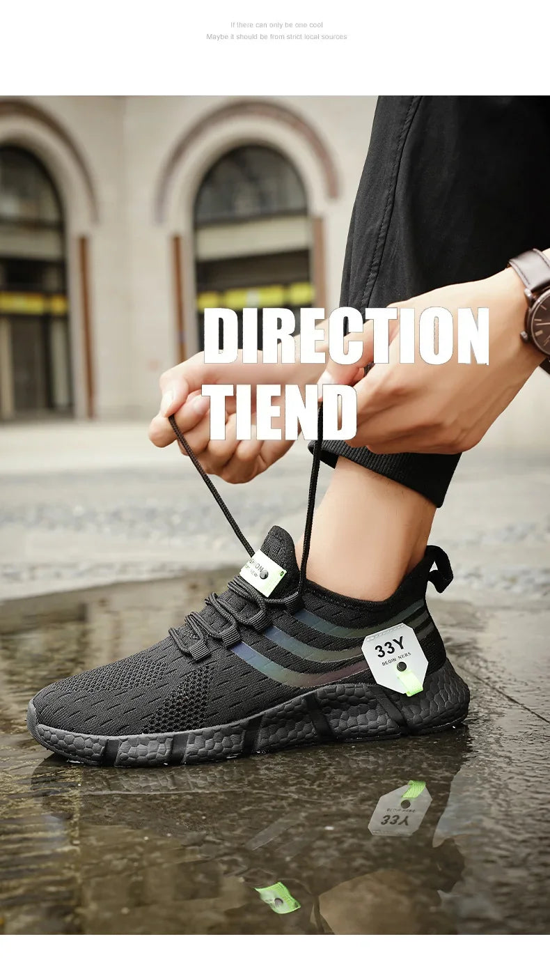 Men Shoes Breathable Classic Running Sneakers for Man Outdoo