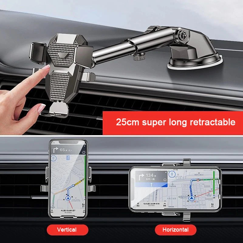 Car Sucker Phone Holder Mount Stand Portable Phone Stand Ext