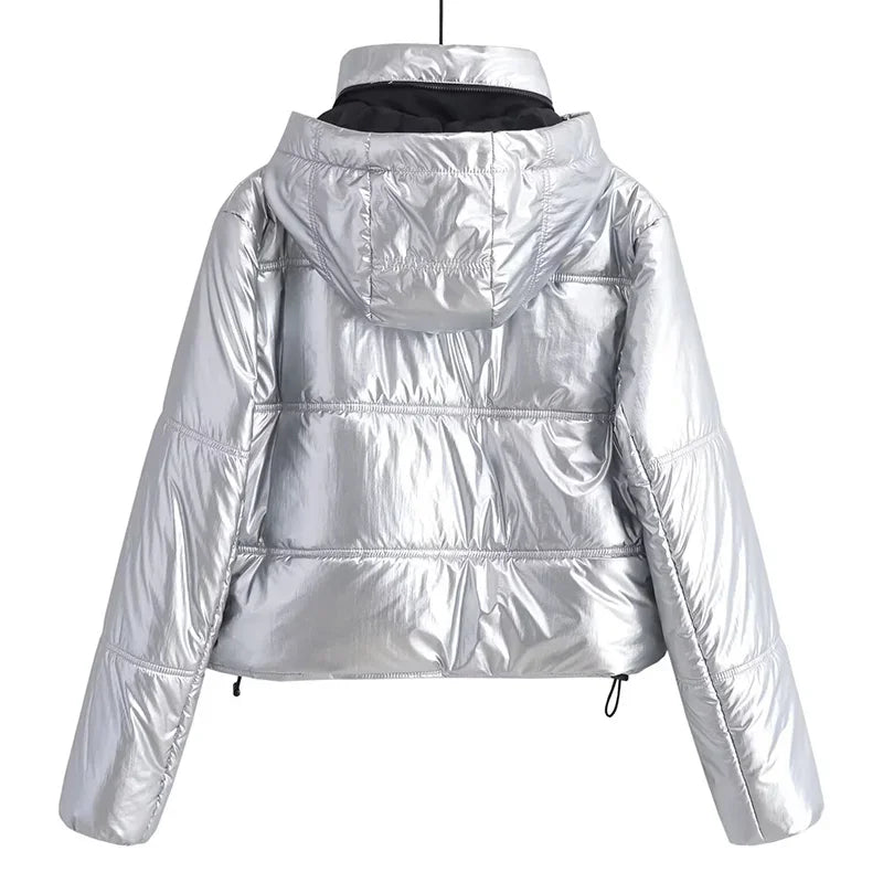 Women's Vintage Hooded Cotton Parka