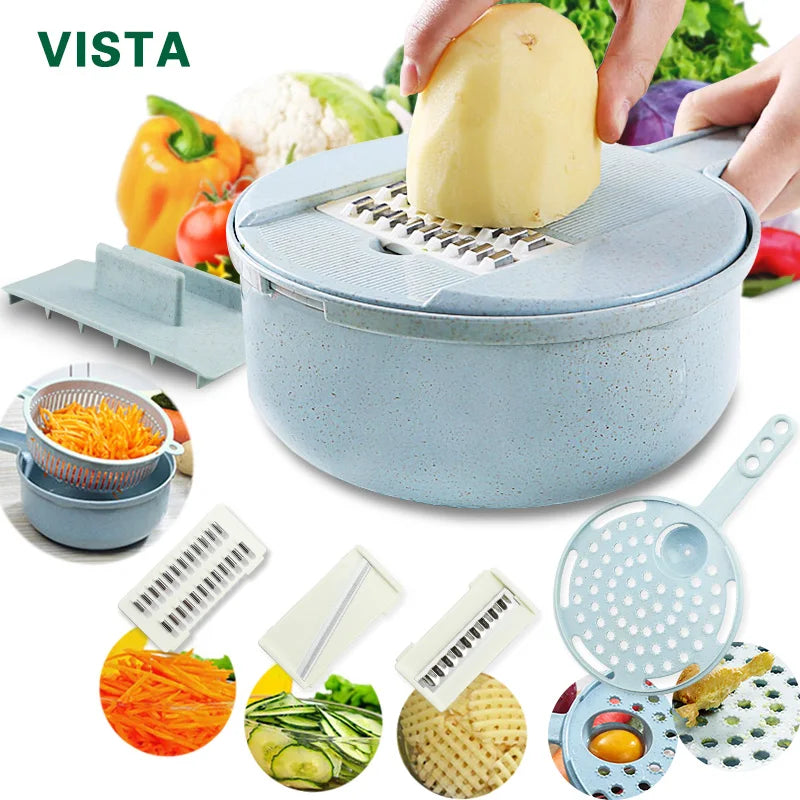 Vegetable Chopper Multifunctional Grater Cutter Kitchen Acce