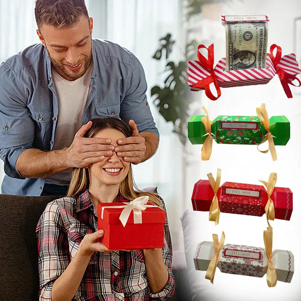 Christmas Money Pull-Out Gift Box