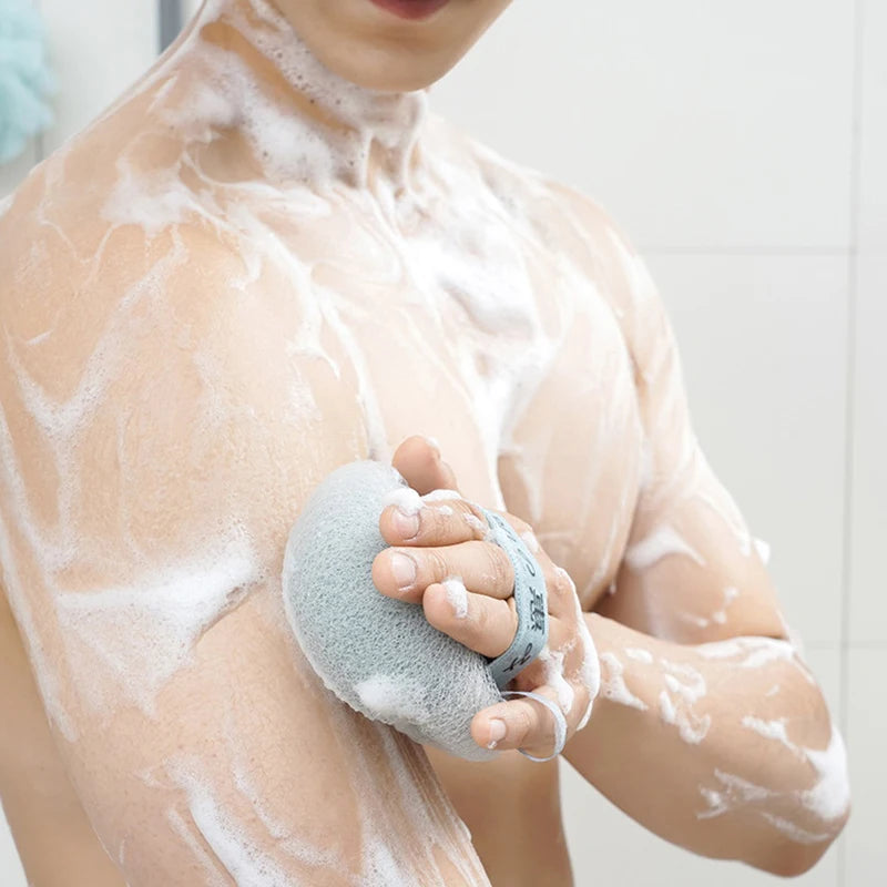 Bath Sponge Balls Cleaning Brush Shower Puff Body Cleaner Ex