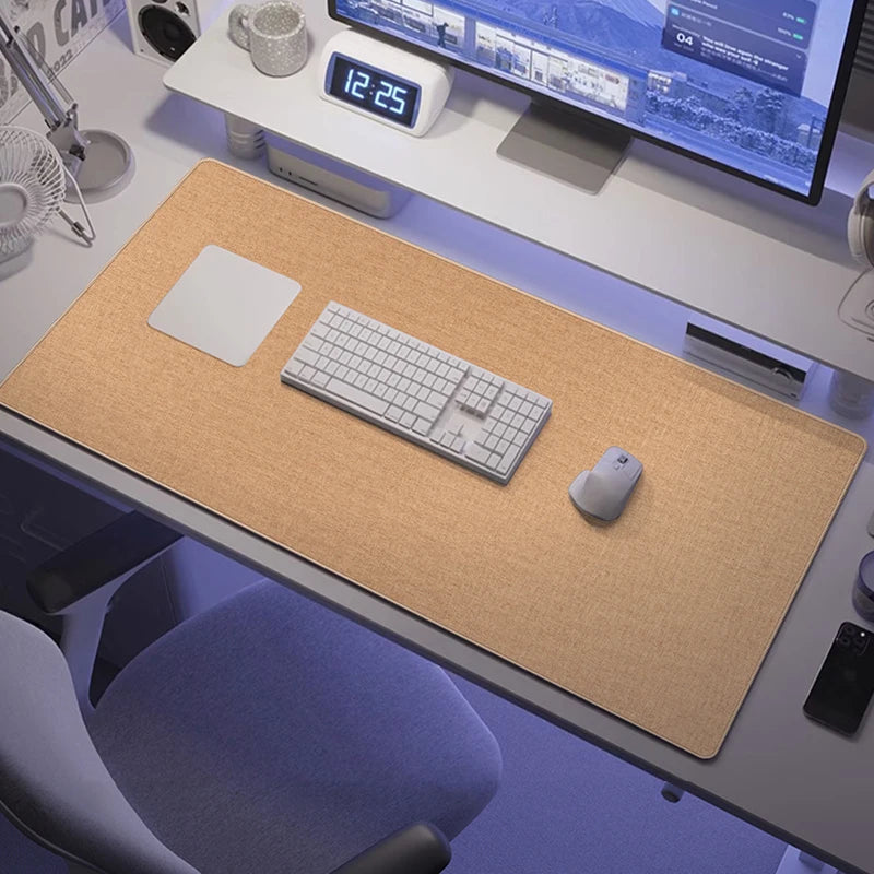 Teana Super Large Gaming Mousepad Linen XXL 300x600 400x800 600x1200 Gaming Mouse Mat Esports Laptop Pc Gamer Keyboard Desk Mat