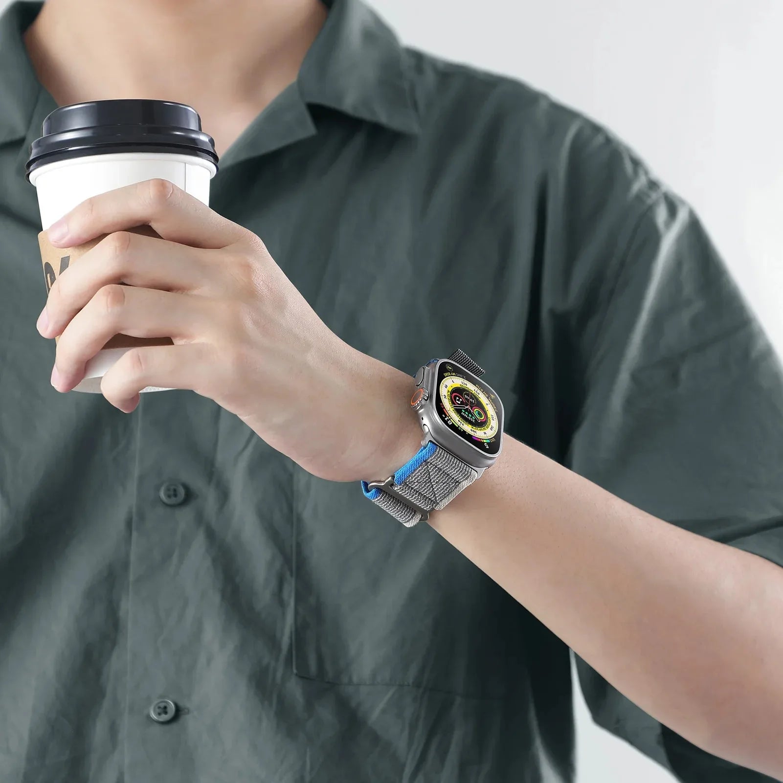 Trail Loop Strap For Apple Watch Ultra 2 49mm Series 9 8 7 4