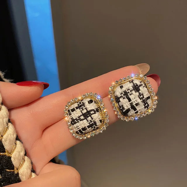 Vintage Black Forest Earrings