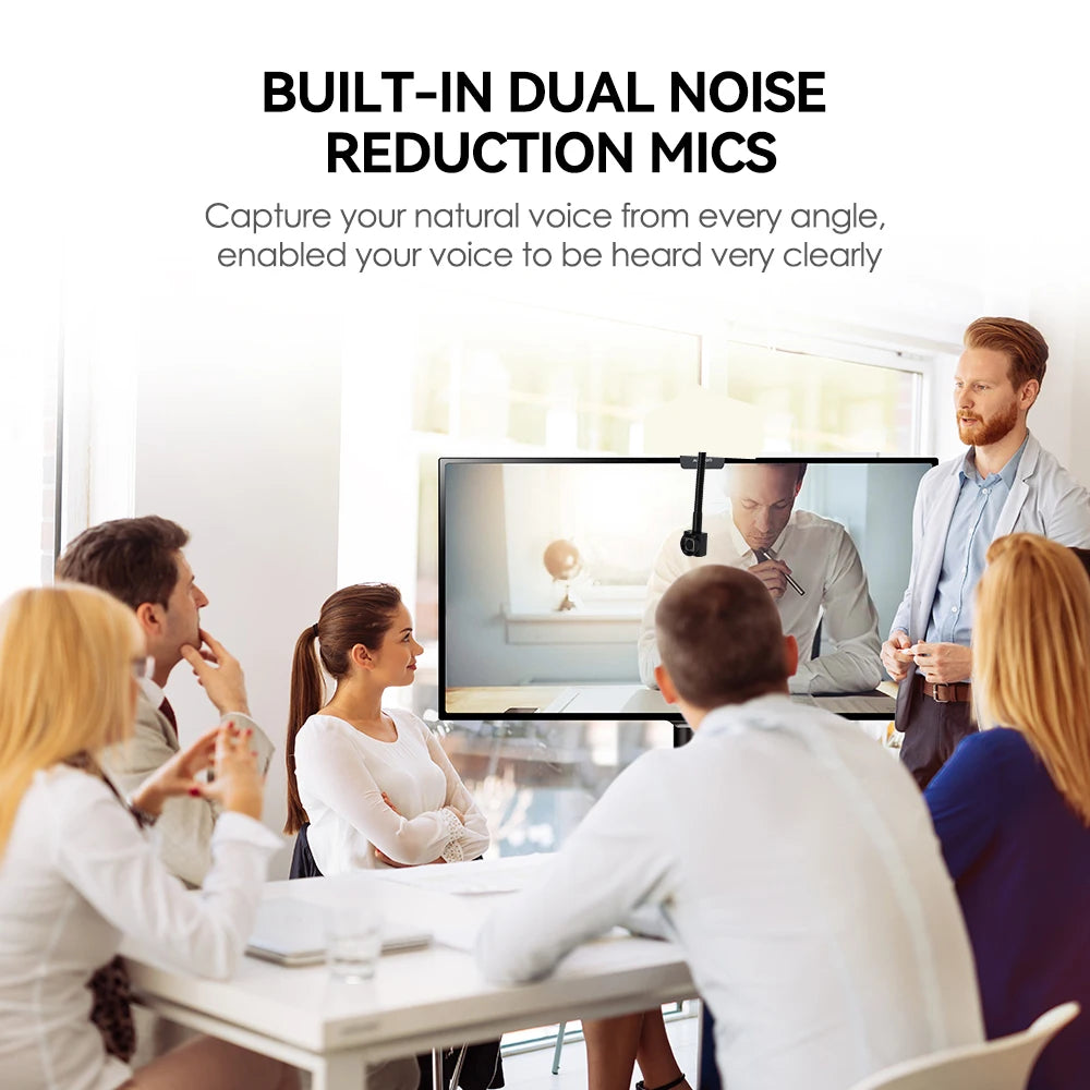 Webcam Middle Screen 4K Adjustable 2MP 5MP 8MP Auto Focus Zo