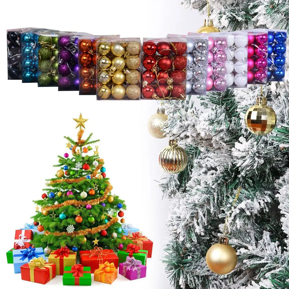 24pcs Christmas Ball Ornaments