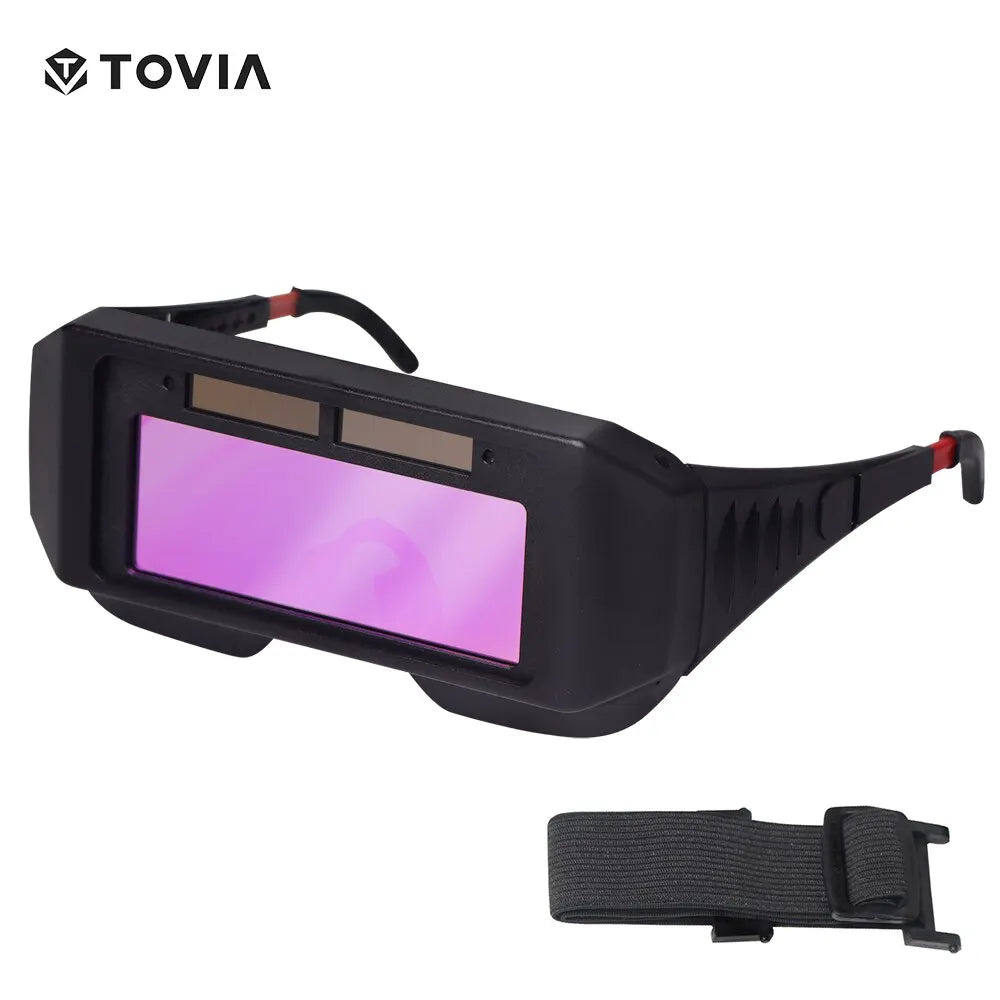 Solar Powered Welding Helmet Auto Darkening Welding Goggles