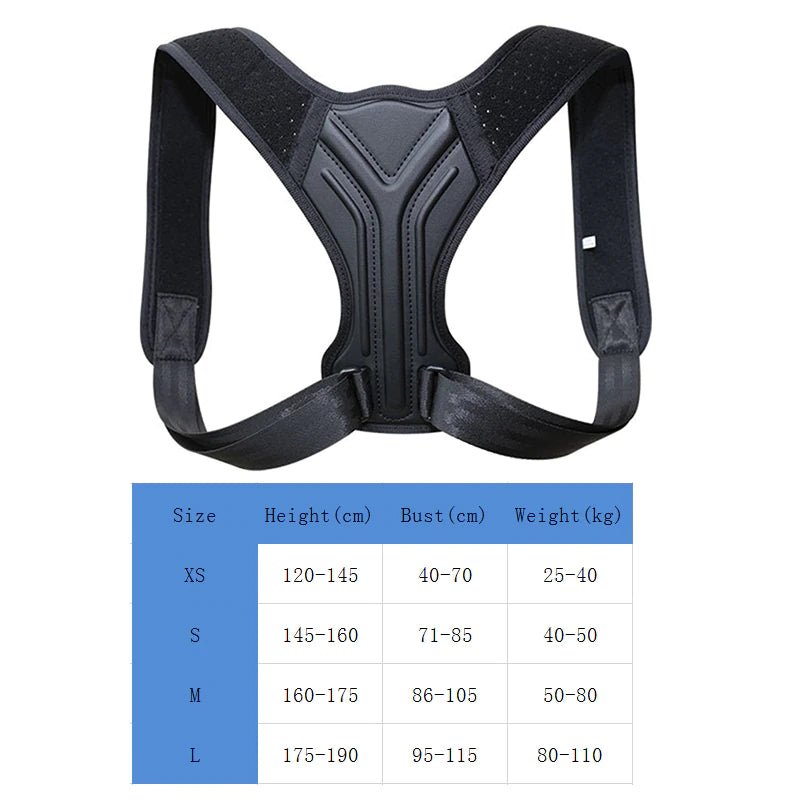 Adjustable Back Shoulder Posture Corrector - Jasmind Stores