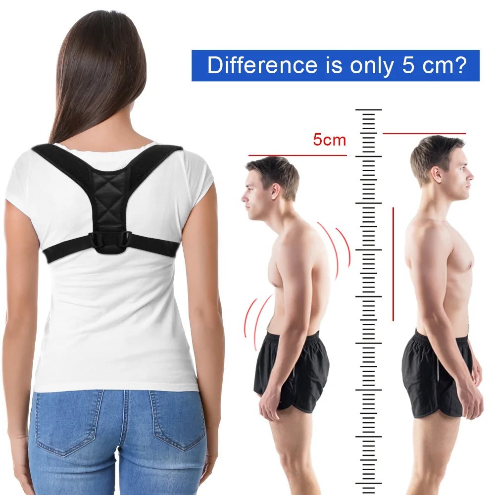 Adjustable Back Shoulder Posture Corrector - Jasmind Stores