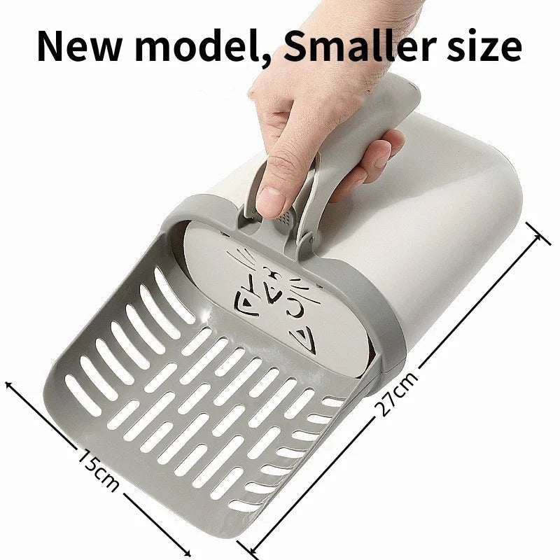 Cat Litter Shovel Scoop For Pet Filter Clean Toilet Garbage Picker Cat Supplies Accessory Cat Litter Box Self Cleaning - Jasmind Stores