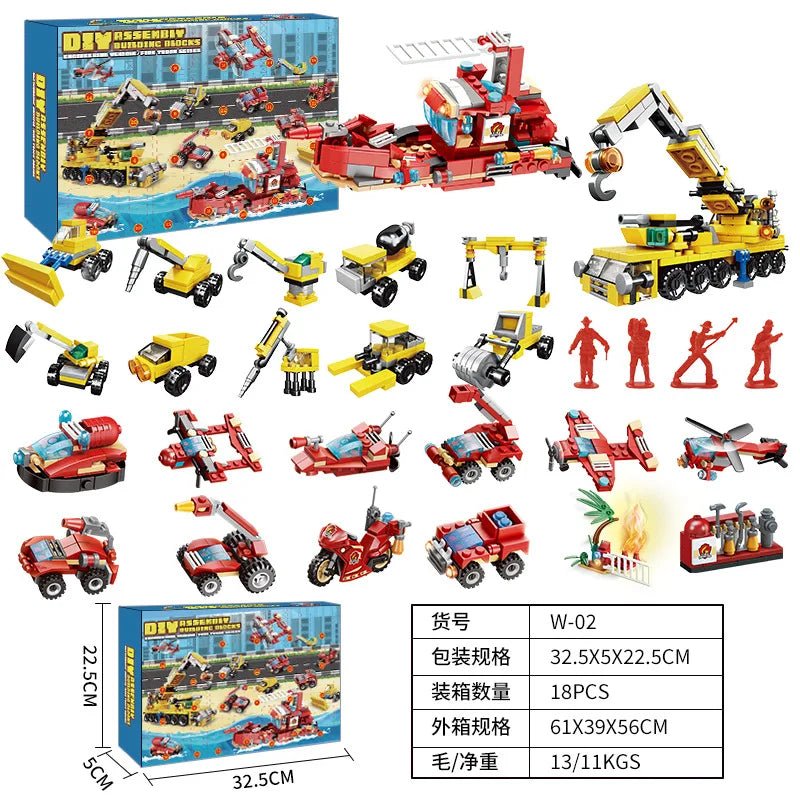 Christmas Advent Calendar Gift Box DIY Christmas Train Jesus Bricks Toys 24Days Countdown Calendar Box Surprise Christmas Gift - Jasmind Stores