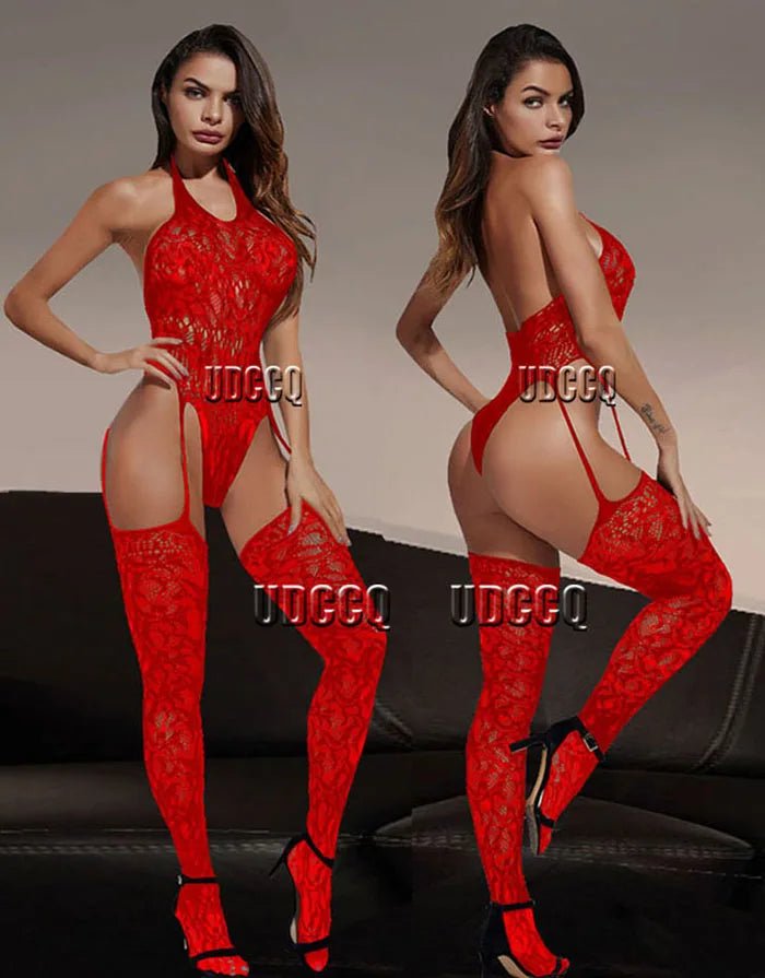 Christmas clothes underwear Sexy Lingerie Lady lenceria Chemises Best Sleepwear exotic plus size babydoll red sexy costume - Jasmind Stores