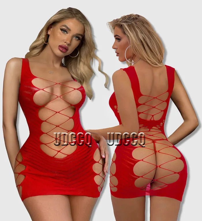 Christmas clothes underwear Sexy Lingerie Lady lenceria Chemises Best Sleepwear exotic plus size babydoll red sexy costume - Jasmind Stores
