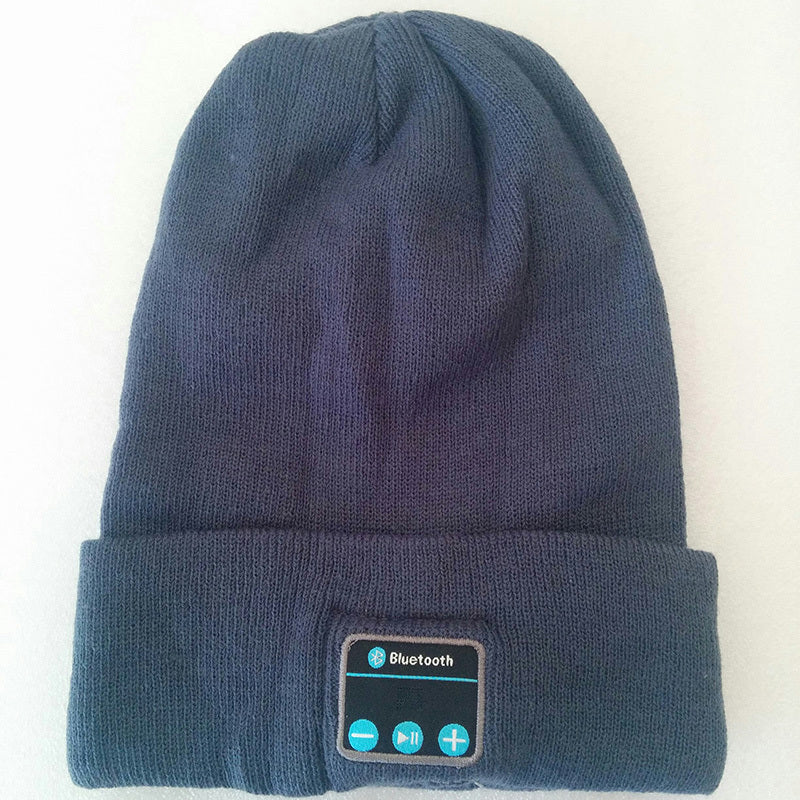 European And American Outdoor Wireless Headset Knitted Hat M