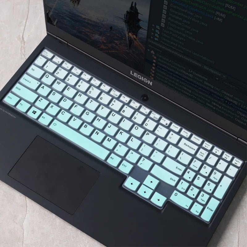 For LENOVO LEGION 5 5i 2021 15.6 inch (15'') LEGION 5 PRO 16 inch (16") laptop Silicone laptop keyboard cover skin - Jasmind Stores