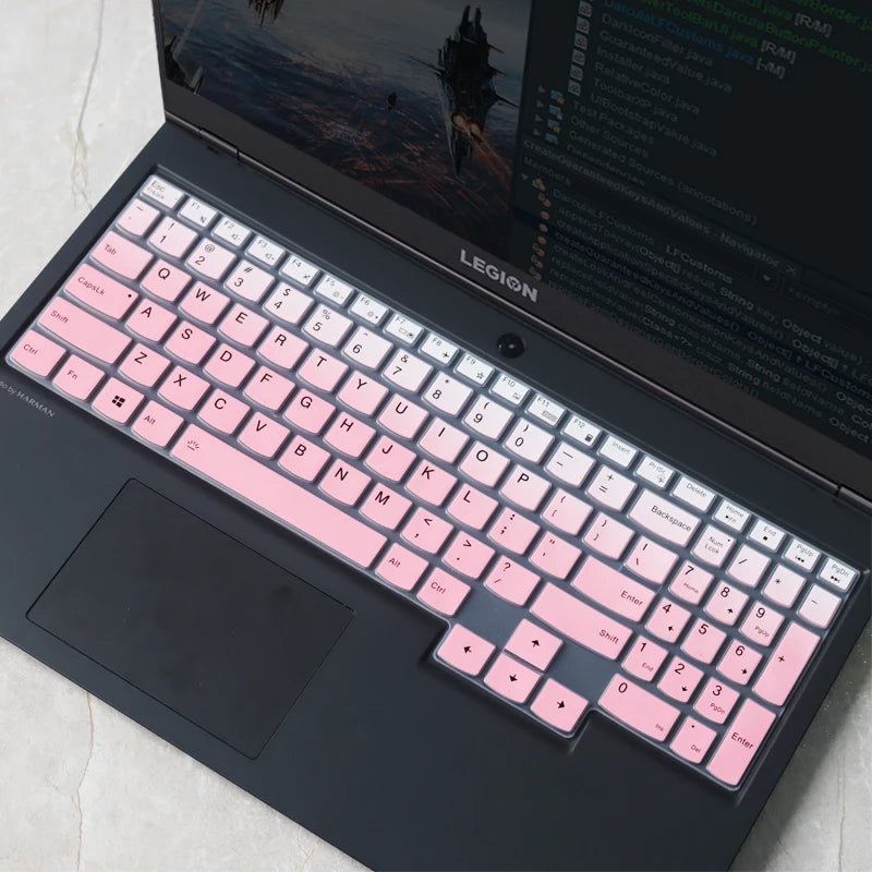 For LENOVO LEGION 5 5i 2021 15.6 inch (15'') LEGION 5 PRO 16 inch (16") laptop Silicone laptop keyboard cover skin - Jasmind Stores
