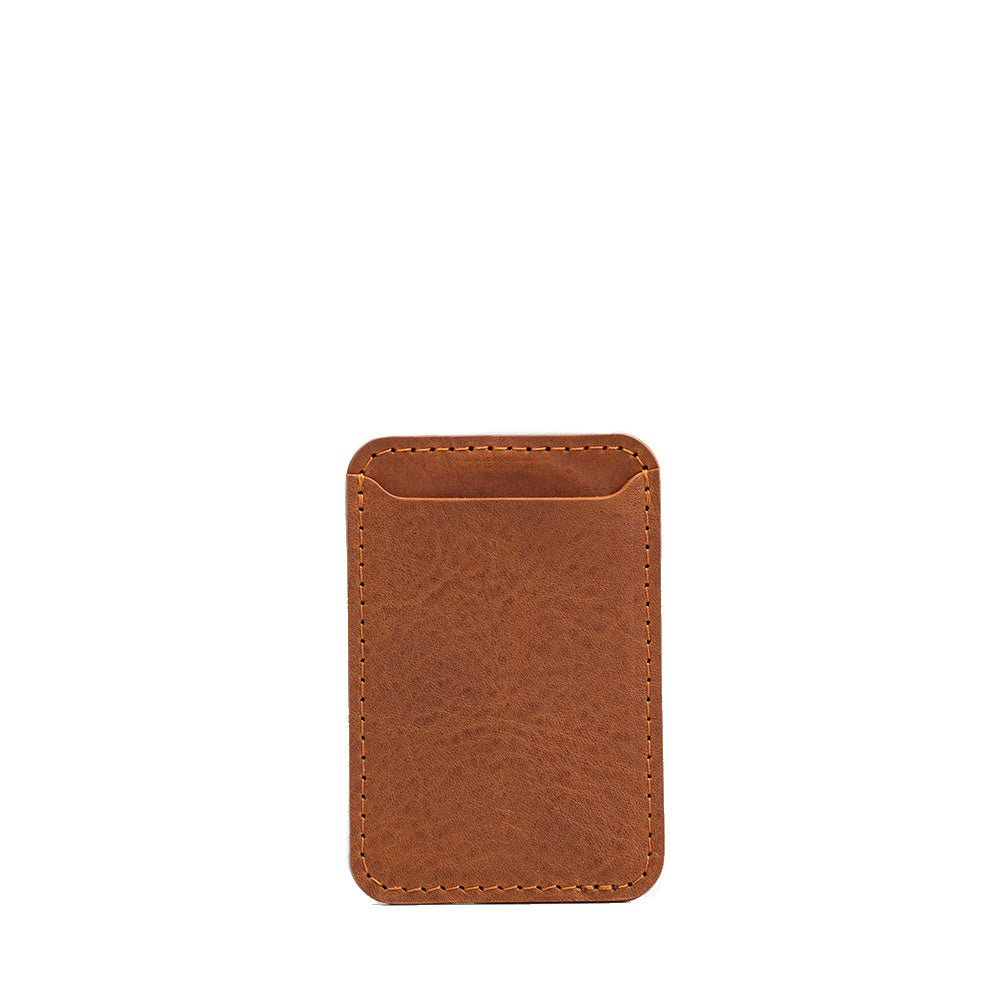 Full - Grain Leather MagSafe wallet - Classic - Jasmind Stores