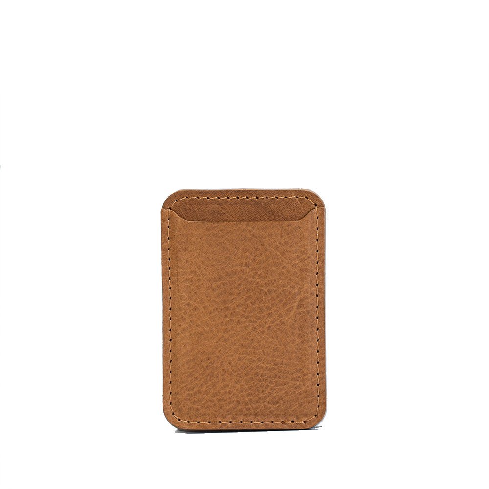 Full - Grain Leather MagSafe wallet - Classic - Jasmind Stores