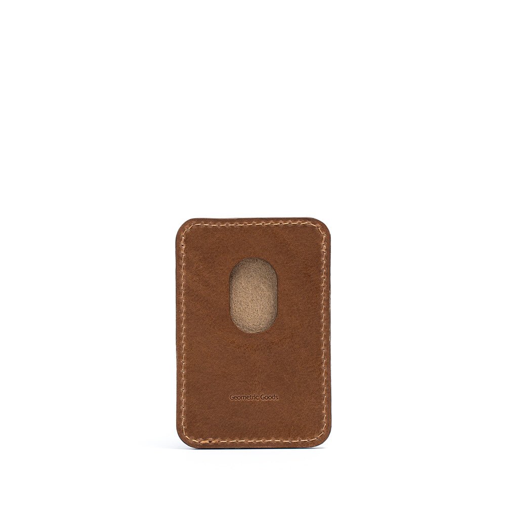 Full - Grain Leather MagSafe wallet - Classic - Jasmind Stores