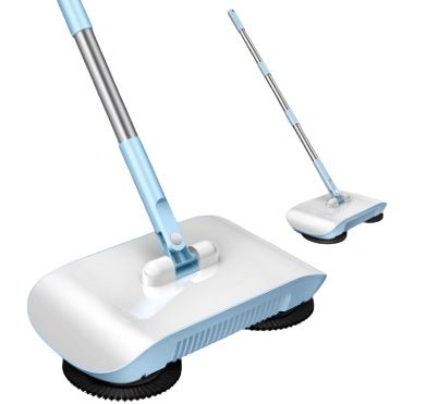 Hand Push Sweeper Household Broom Dustpan Mop Floor All - in - one Machine Gift Mop Sweeper - Jasmind Stores