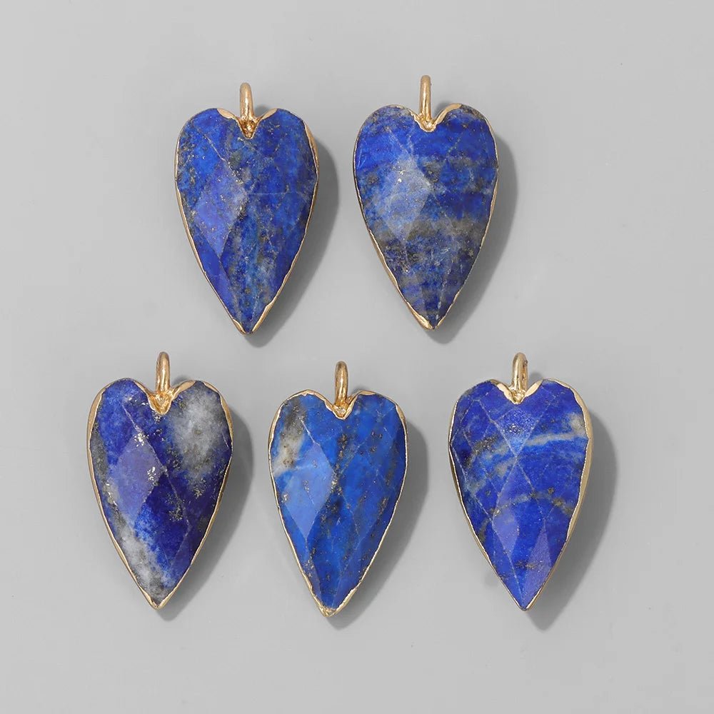 Heart Stone Pendant Set - Jasmind Stores