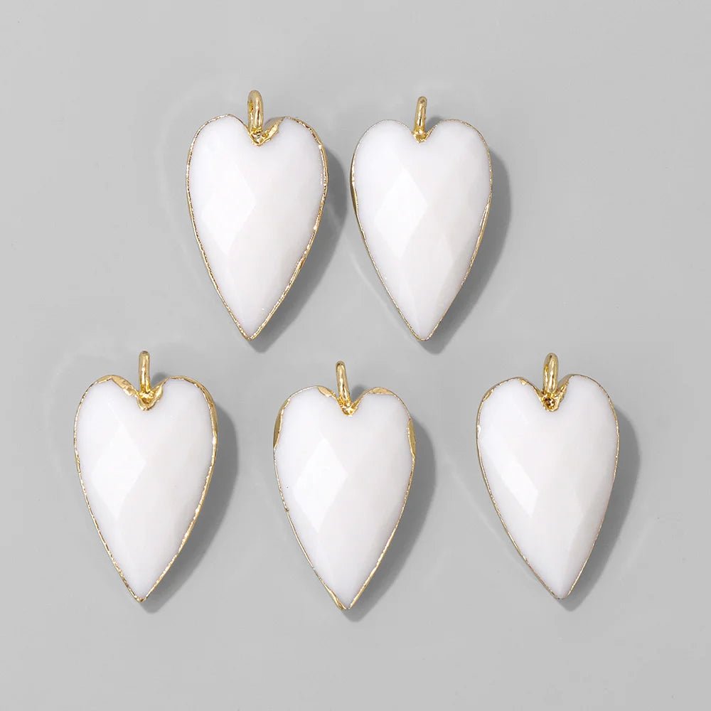 Heart Stone Pendant Set - Jasmind Stores