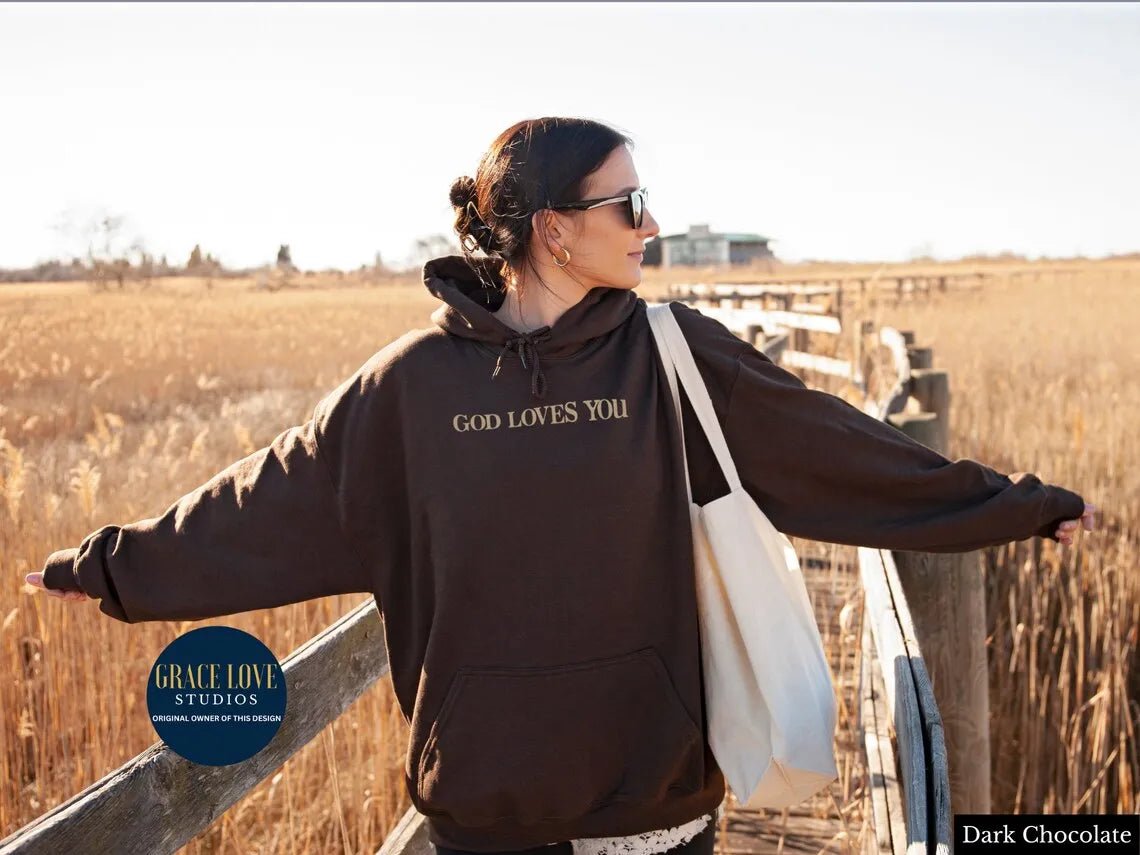 Jesus Loves You Hoodie - Jasmind Stores