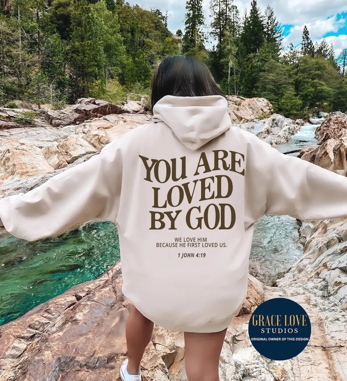 Jesus Loves You Hoodie - Jasmind Stores