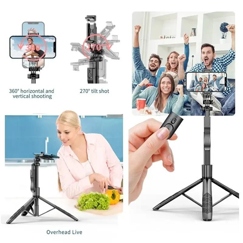 L16 Wireless Selfie Stick Tripod - Jasmind Stores