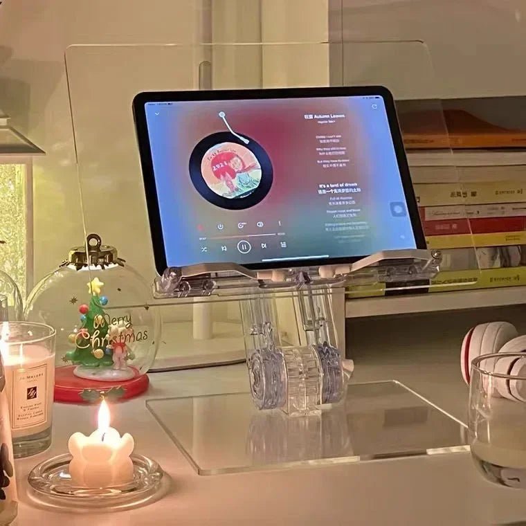 Luxury Lifted Acrylic Laptop Stand - Jasmind Stores