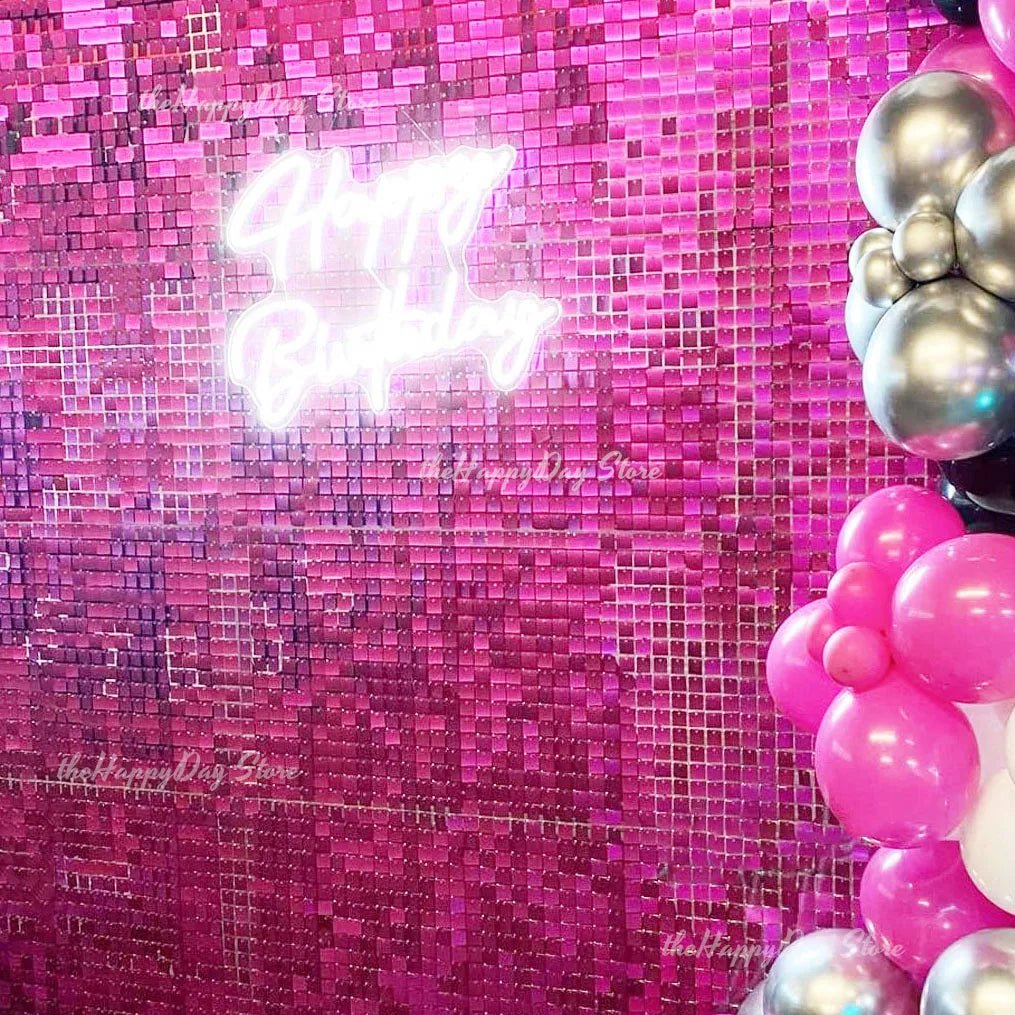 Metallic Tinsel Foil Fringe Curtains Photo Backdrop Glitter Streamers Foil Fringe Backdrop Curtain for Xmas Wedding Background - Jasmind Stores