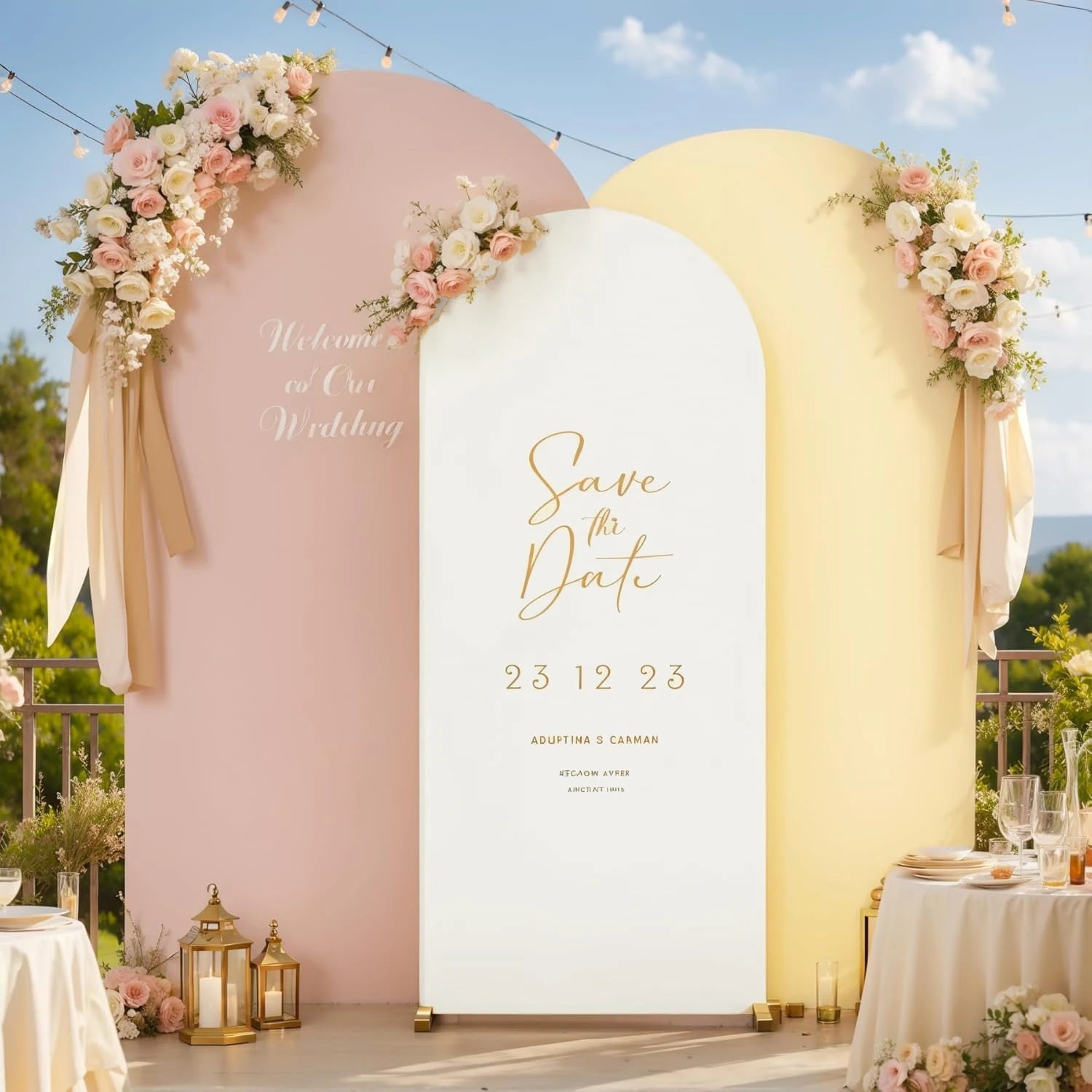 Metallic Tinsel Foil Fringe Curtains Photo Backdrop Glitter Streamers Foil Fringe Backdrop Curtain for Xmas Wedding Background - Jasmind Stores