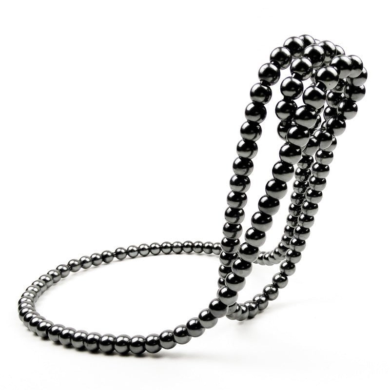 Pearl Necklace Stainless Steel Wine Rack Wine Pedestal Clamp - Jasmind Stores