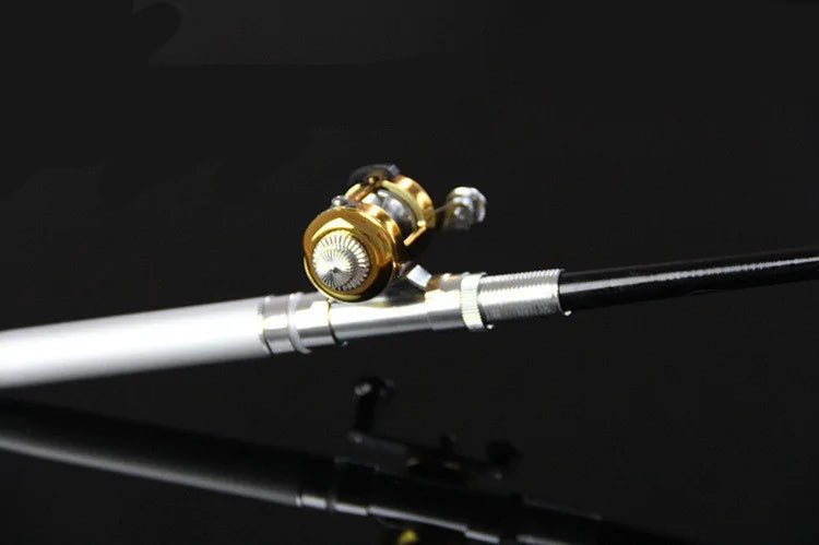 Pen - Shape Mini Fishing Rod with Reel - Jasmind Stores