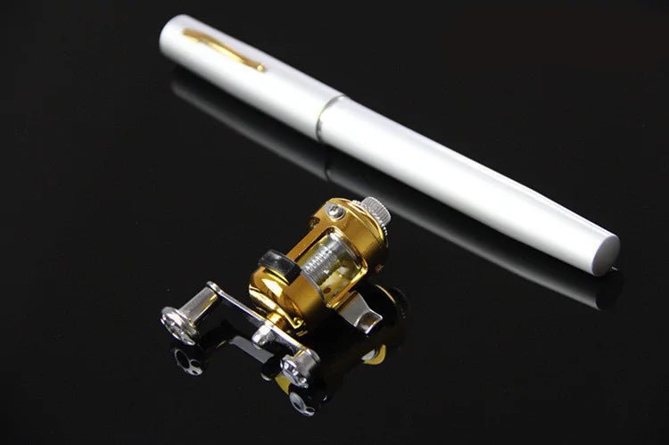 Pen - Shape Mini Fishing Rod with Reel - Jasmind Stores