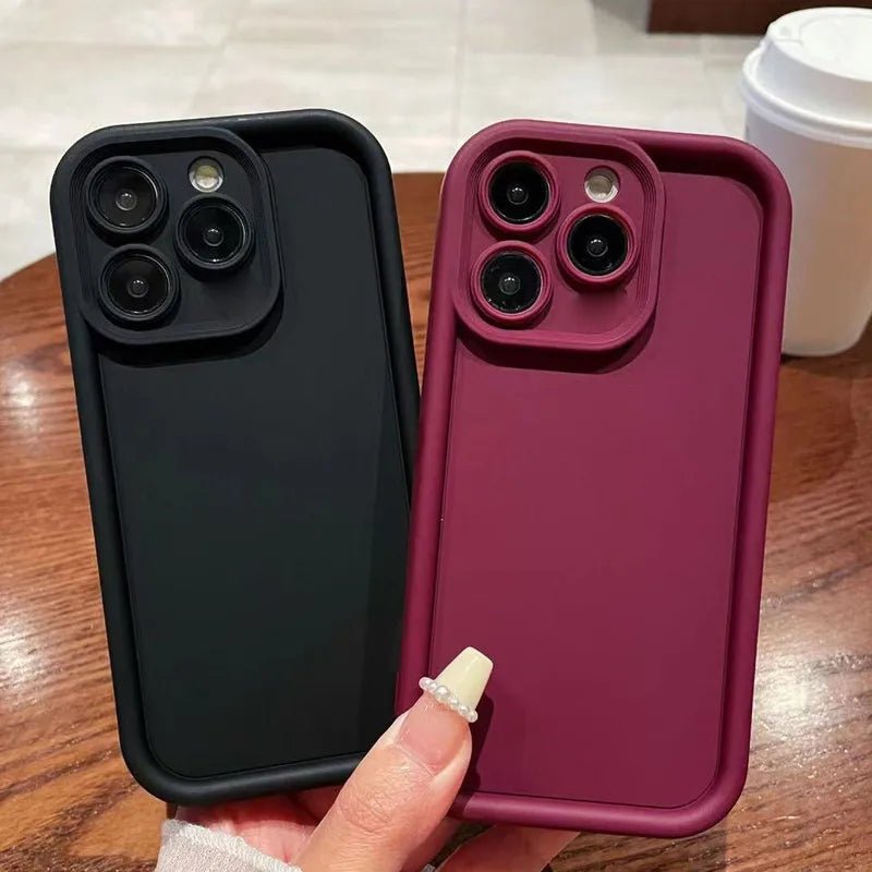 Phone Case For OPPO Realme C63 RMX3939 / C61 High Quality Matte TPU Full Protective Back Border Protection Cover - Jasmind Stores