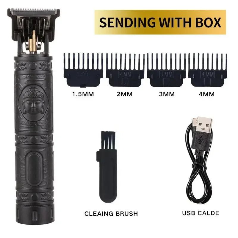 Professional Hair Cutting Machine Wireless Electric Hair Clipper Beard Shaver Men Hair Trimmer Barber For Men Haircut Style - Jasmind Stores