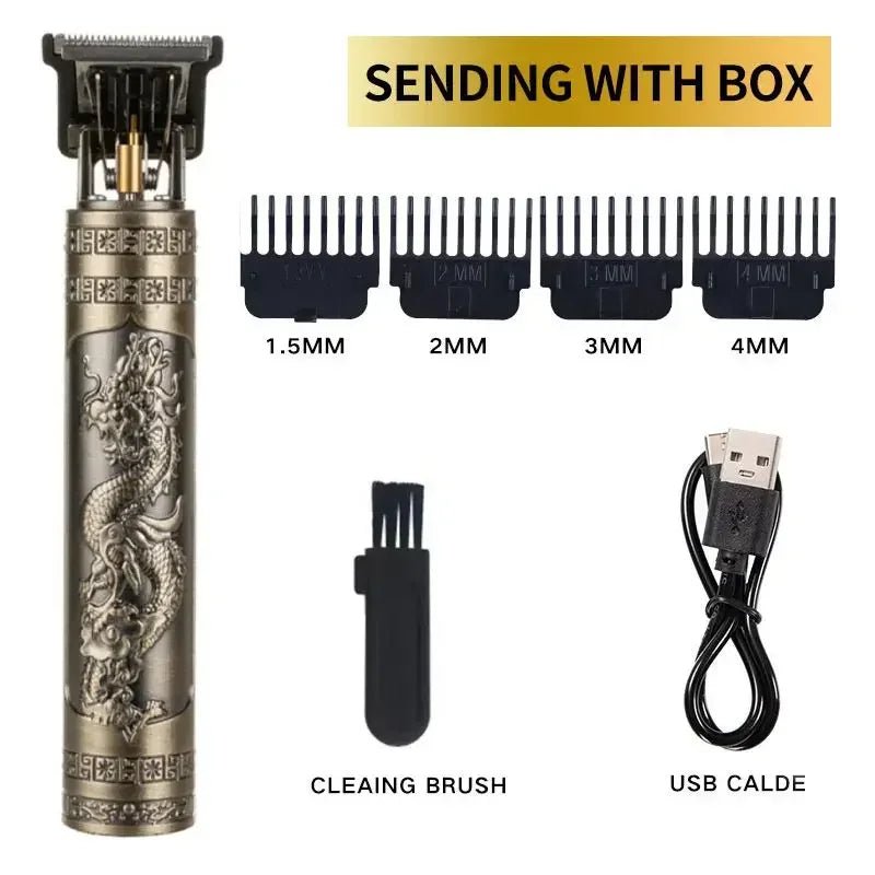 Professional Hair Cutting Machine Wireless Electric Hair Clipper Beard Shaver Men Hair Trimmer Barber For Men Haircut Style - Jasmind Stores