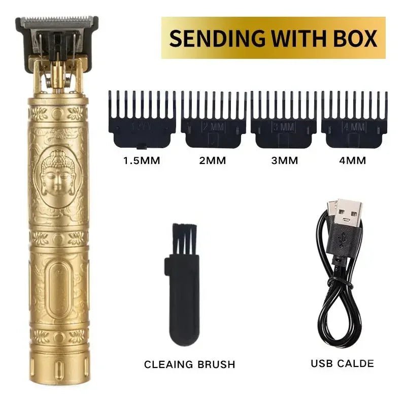 Professional Hair Cutting Machine Wireless Electric Hair Clipper Beard Shaver Men Hair Trimmer Barber For Men Haircut Style - Jasmind Stores
